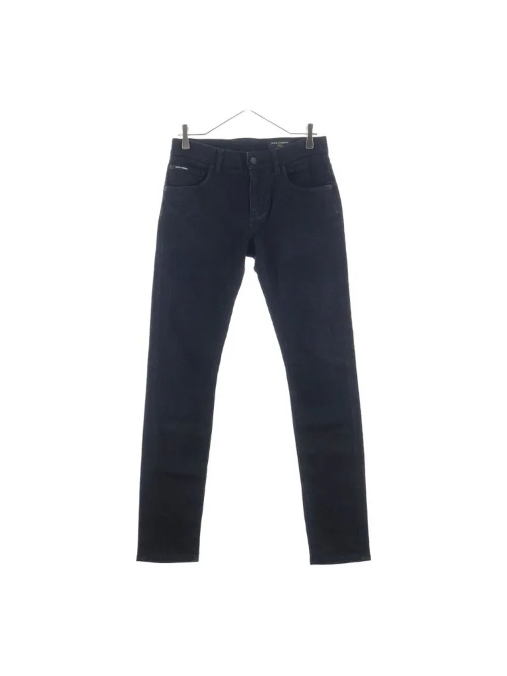 Dolce & Gabbana 5 Pocket Straight Denim Pants Black DP